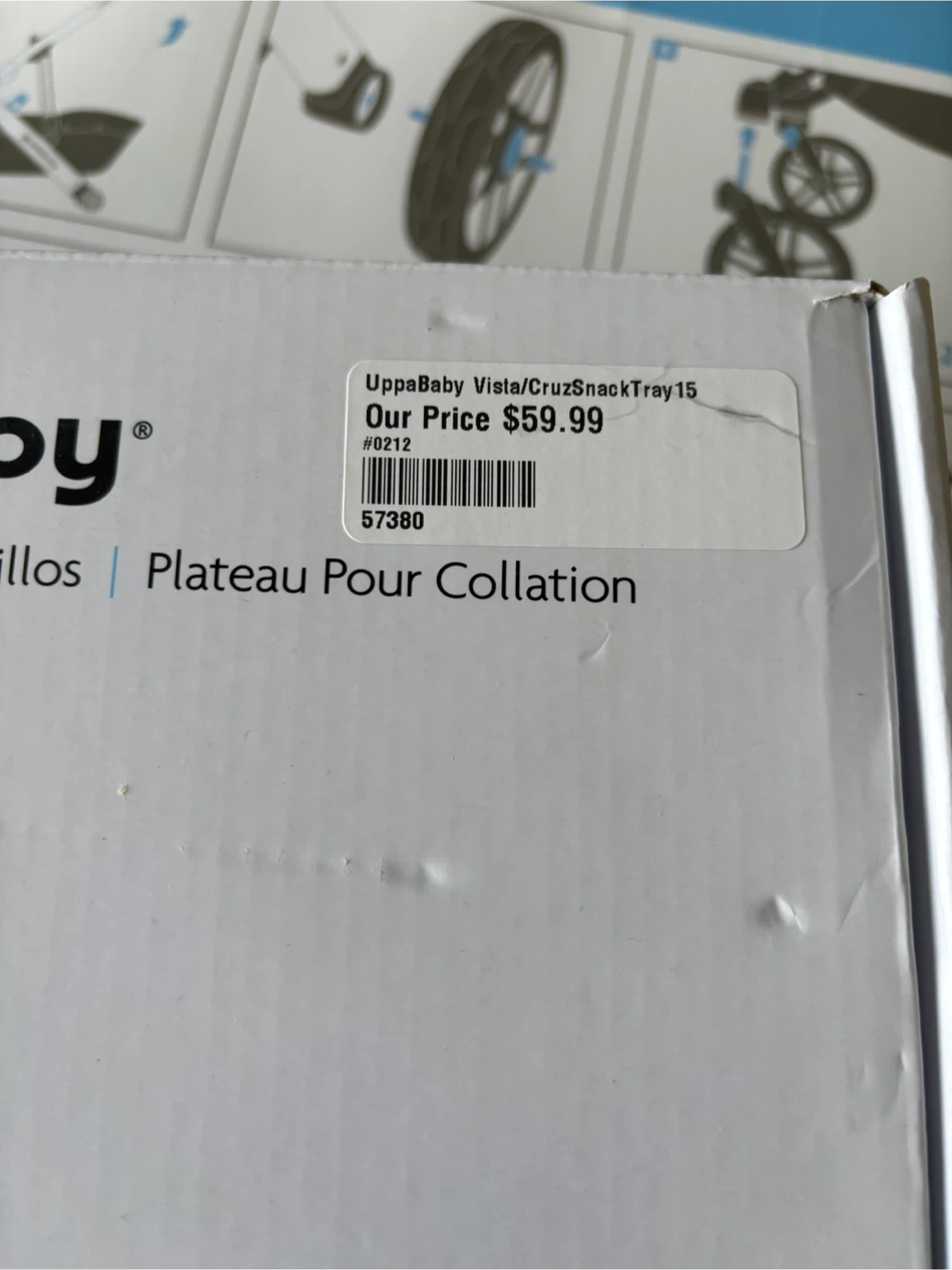 2 UPPAbaby Snack Trays for Vista, Cruz, and ALTA - photo 2