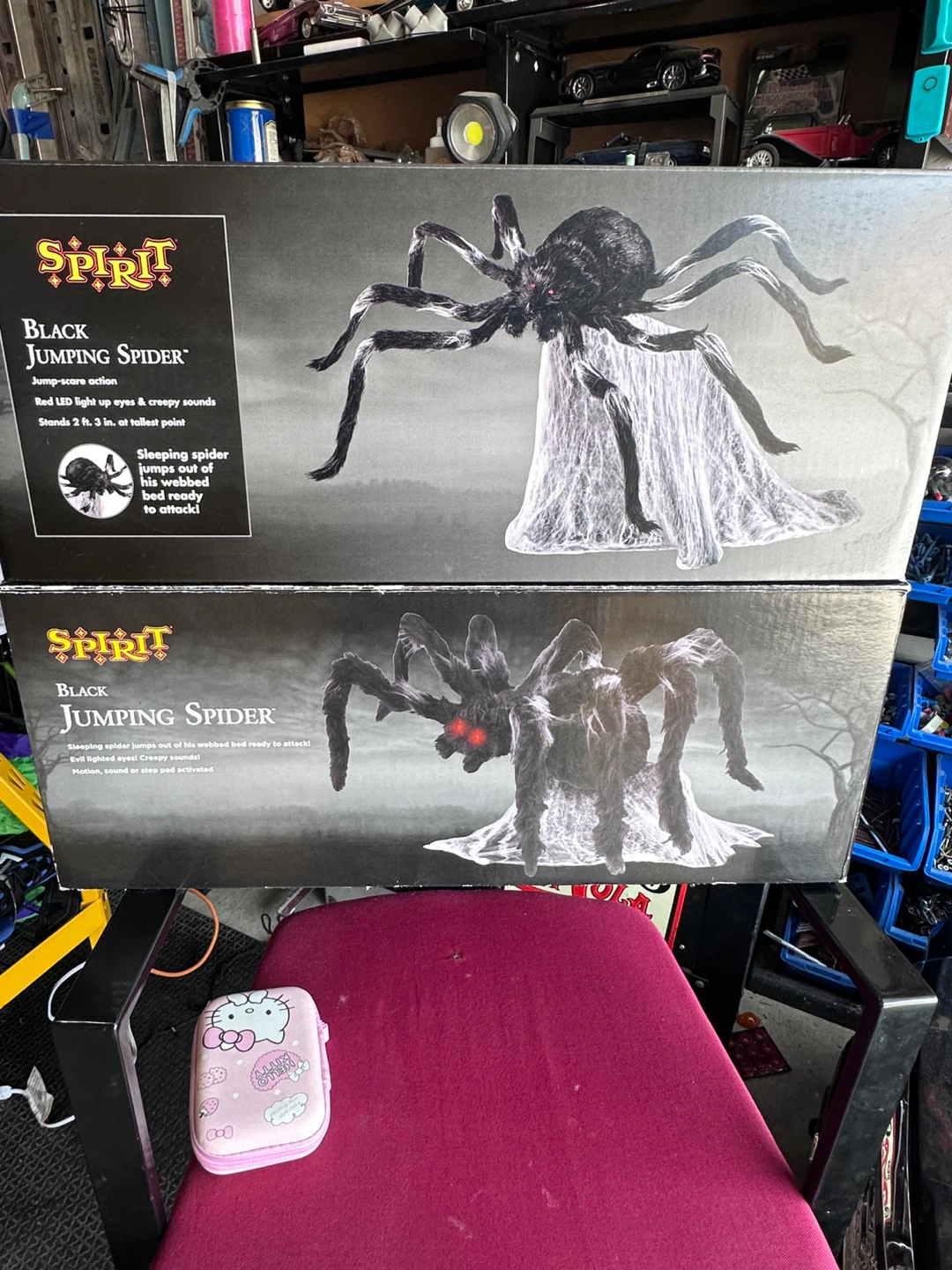 Spirit Halloween 2 Jumping Spider 1 is brand new