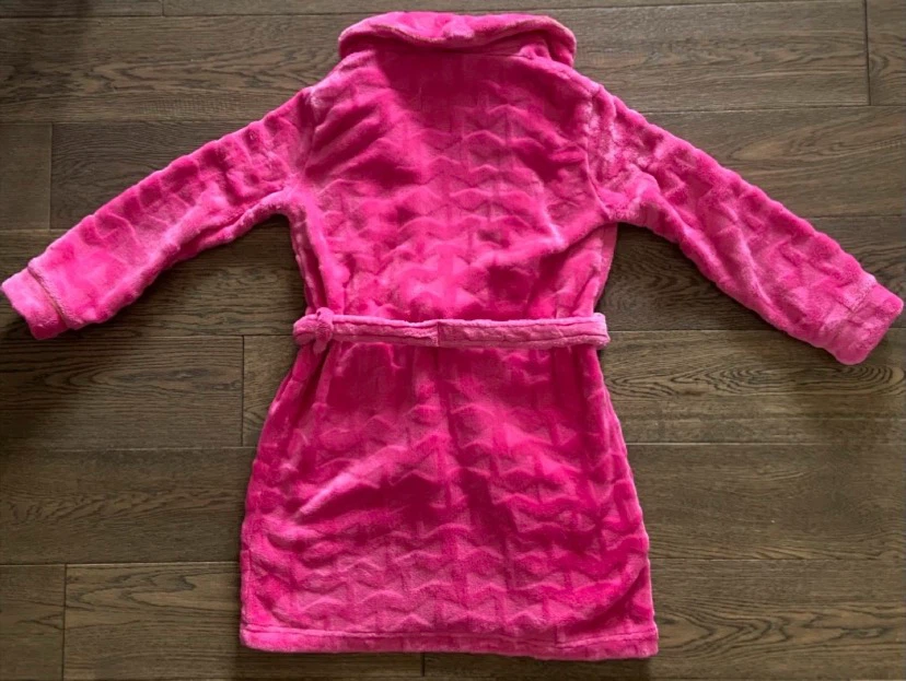 🏈 Nicole Miller New York Girls Bathrobe Size 4/5 - photo 4