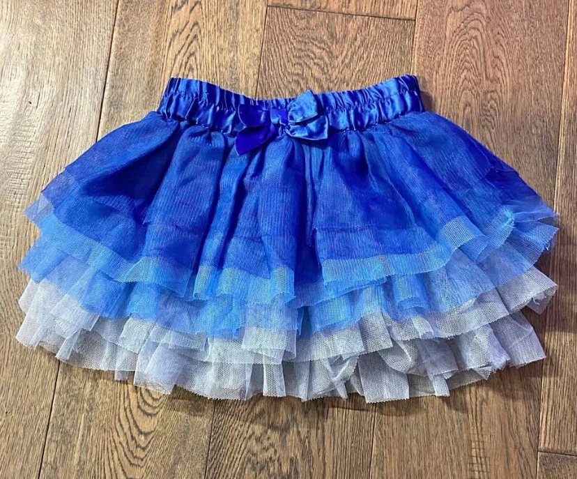 🏈 The Children's Place Blue Ombre Tulle Skirt Size 18M