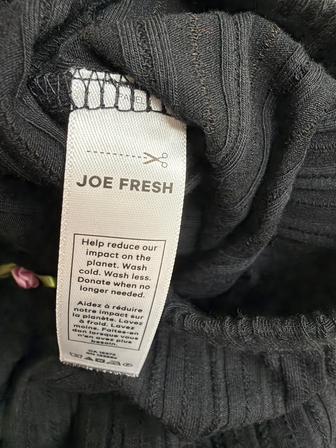 Set of 4 Joe Fresh women’s ribbed pull-on capri pyjama pants - photo 4