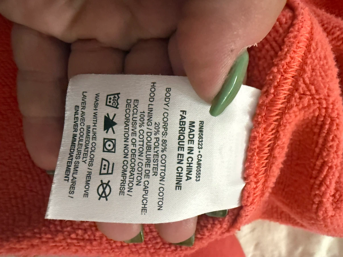🏈 Nike Coral Hoodie L - photo 3