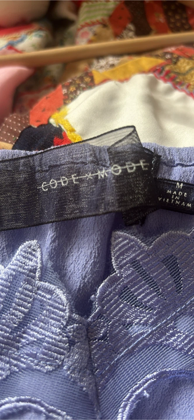Code Mode Periwinkle Lace Cami - Medium - photo 4