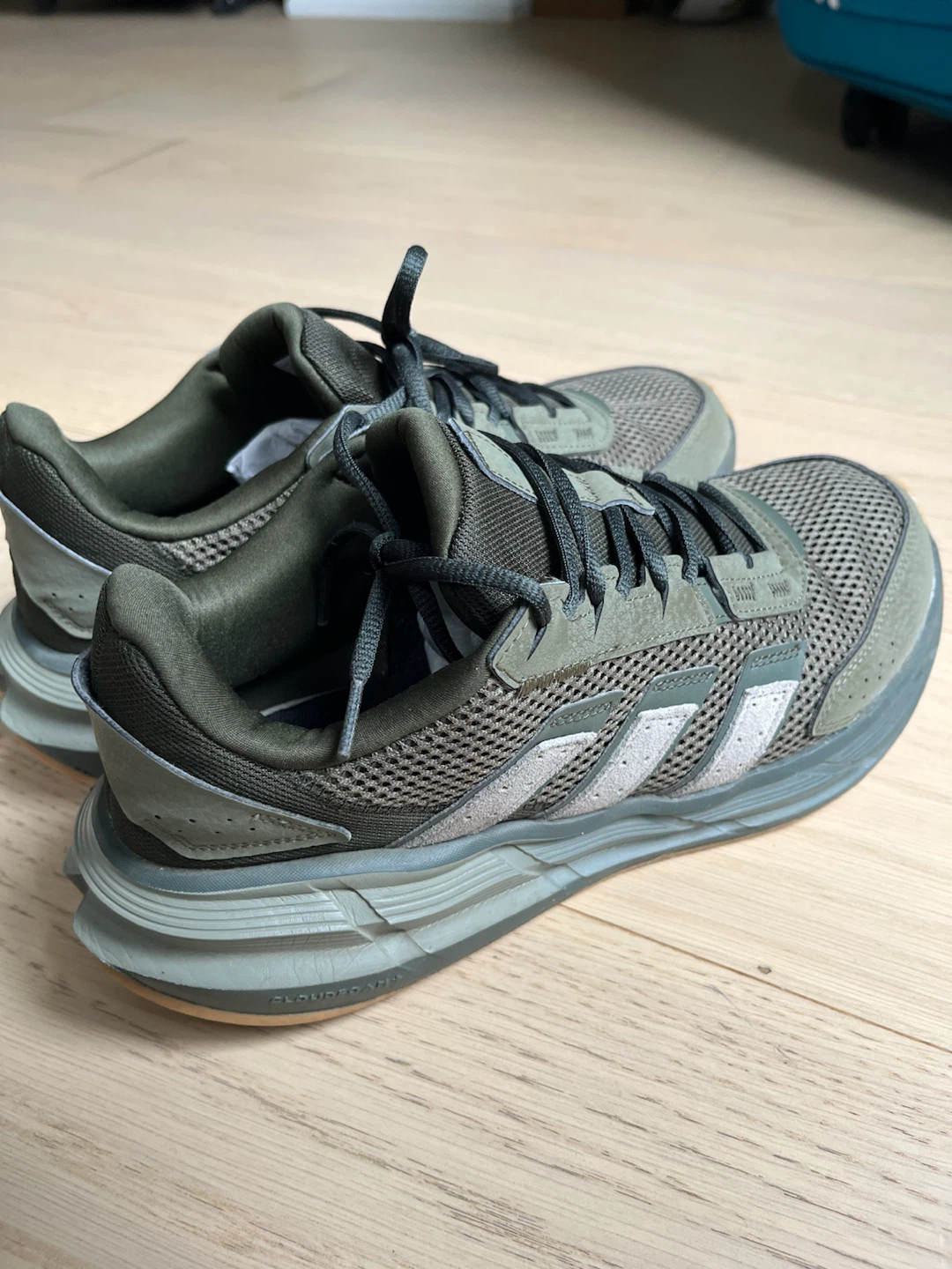 Adidas Sneakers Olive Green Size 10 - photo 2
