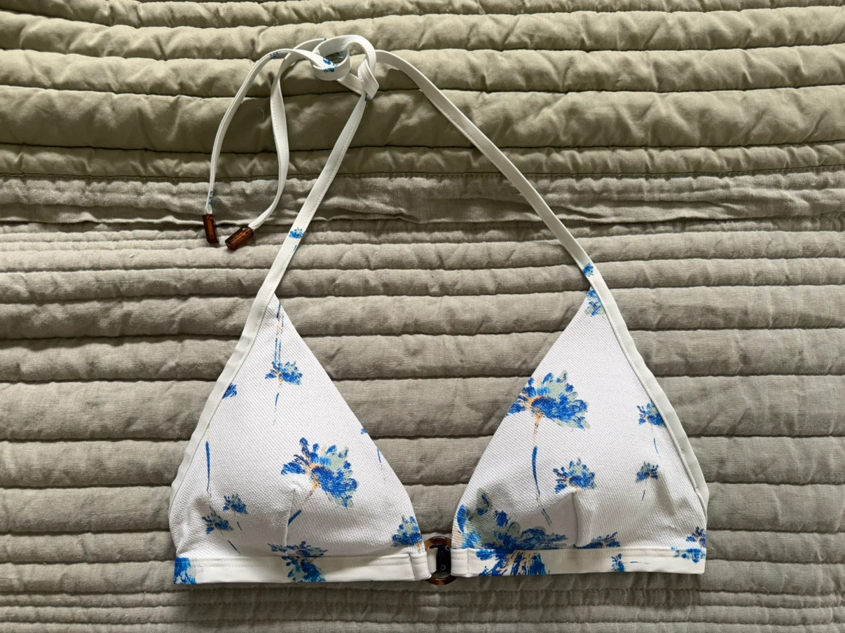 🏈 Vilebrequin floral "Herbier" halter bikini set - photo 3