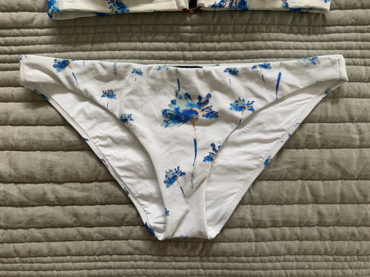 🏈 Vilebrequin floral "Herbier" halter bikini set - photo 5