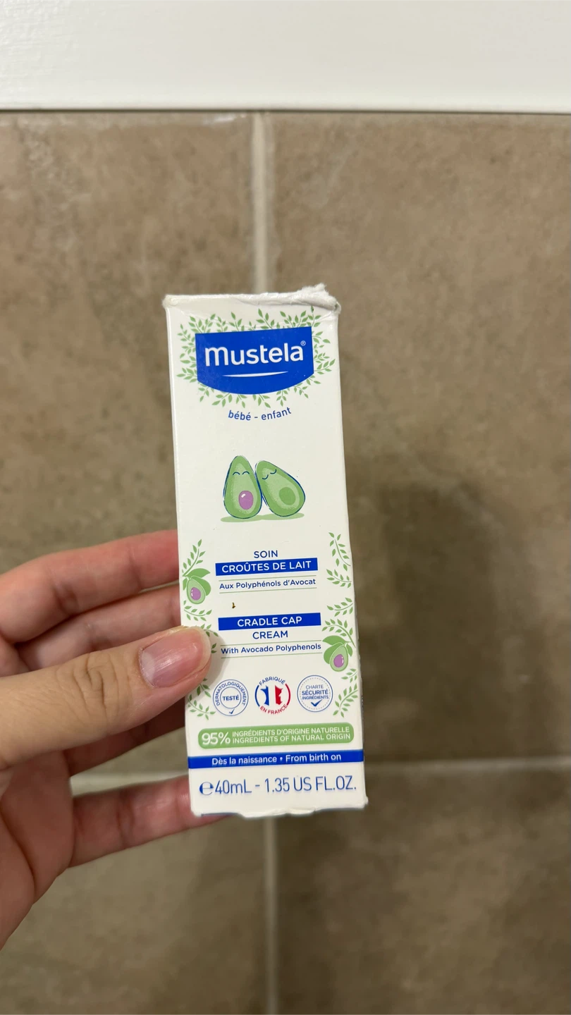 Mustela Cradle Cap Cream (almost half left) - photo 2