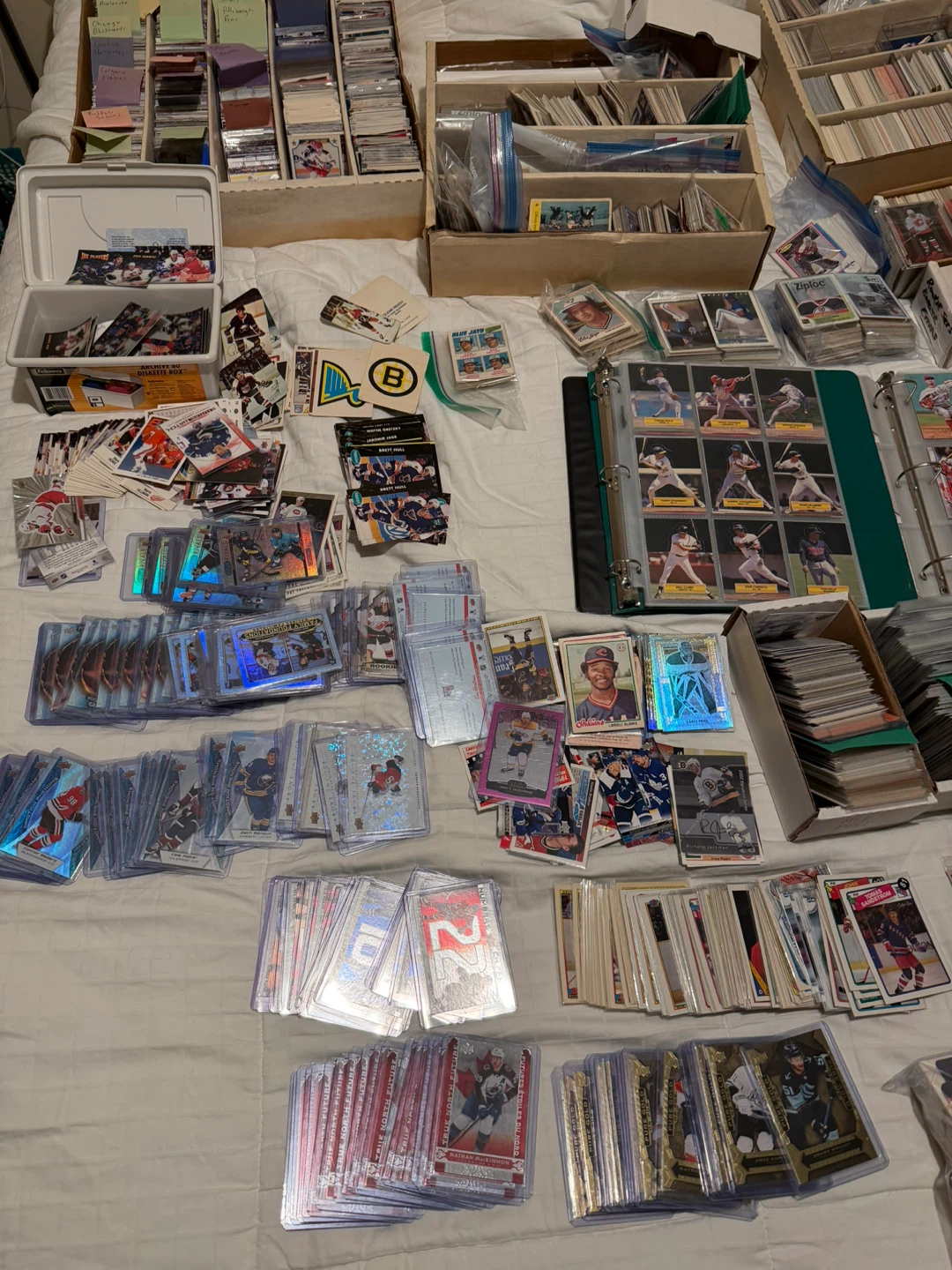 Large Collection of Assorted Sports Trading Cards - photo 5