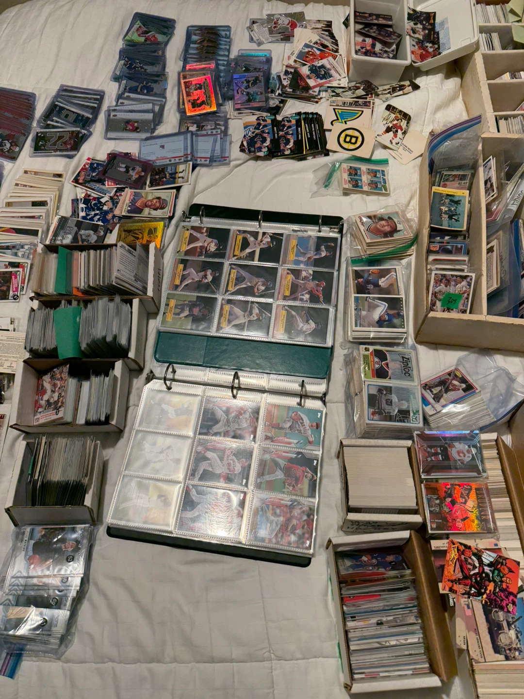 Large Collection of Assorted Sports Trading Cards - photo 2