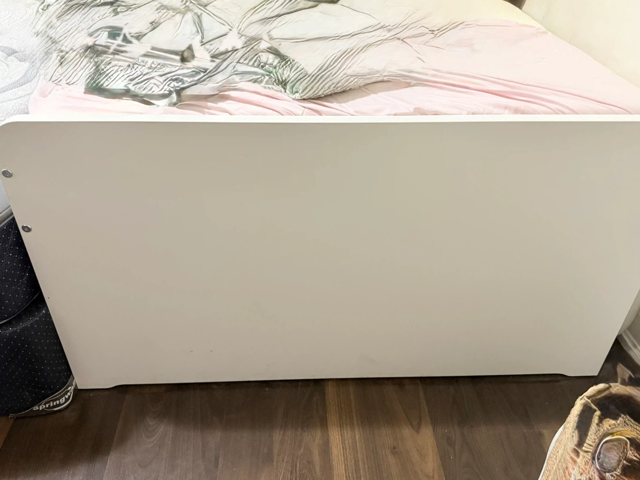White Single Bed Frame