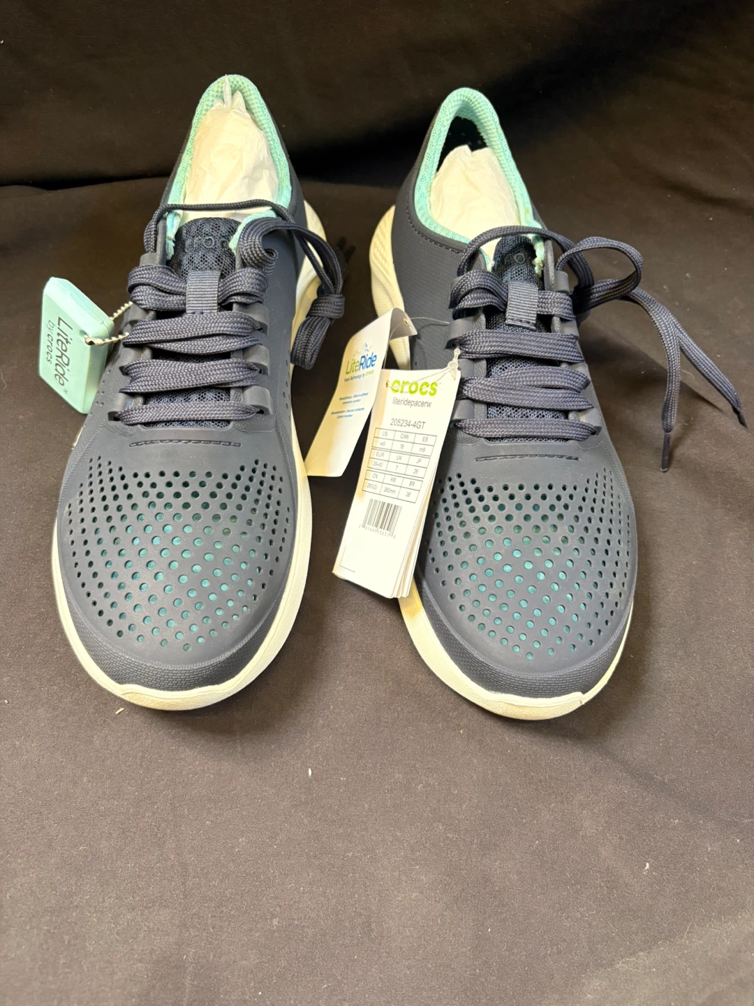 Crocs LiteRide Pacer Sneakers Navy Blue