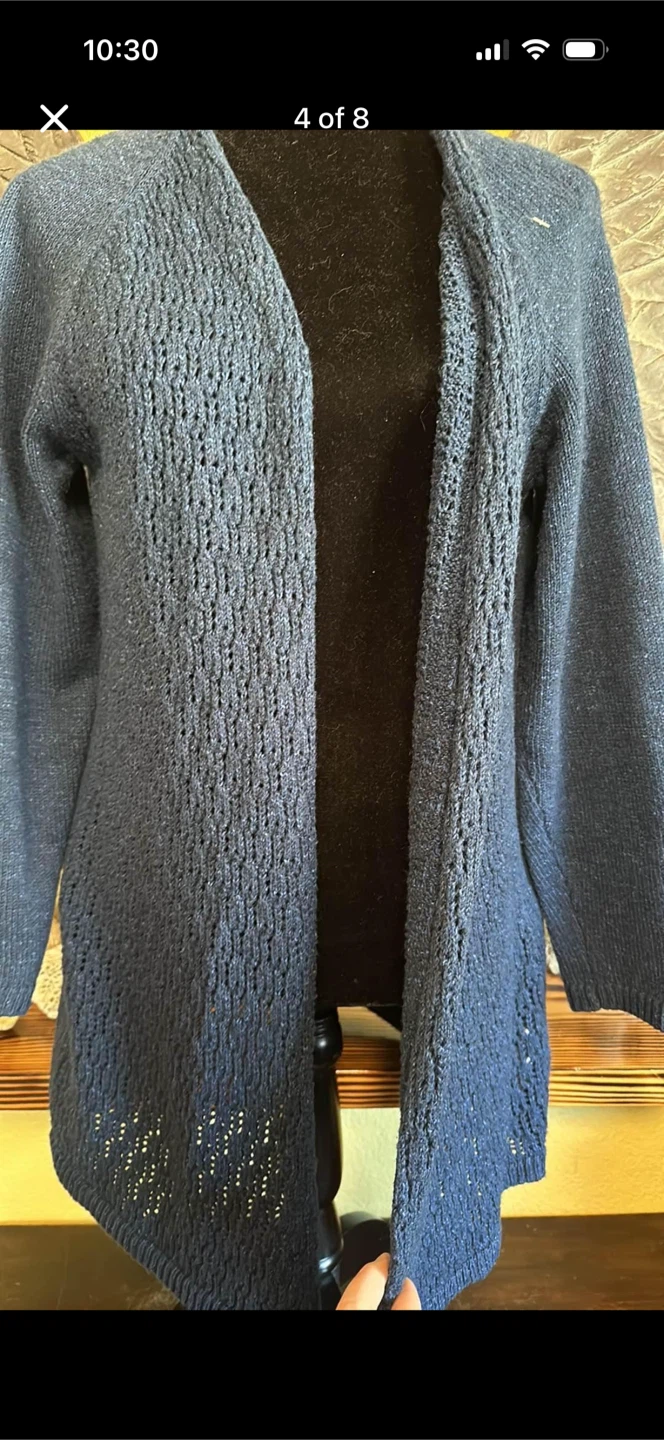 Ricki’s Long Knit Open Front Cardigan - photo 4