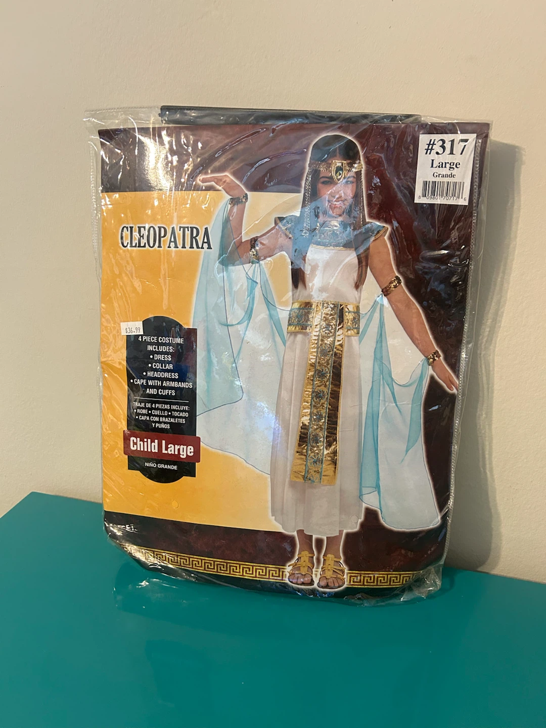 New Cleopatra Costume - girls size large