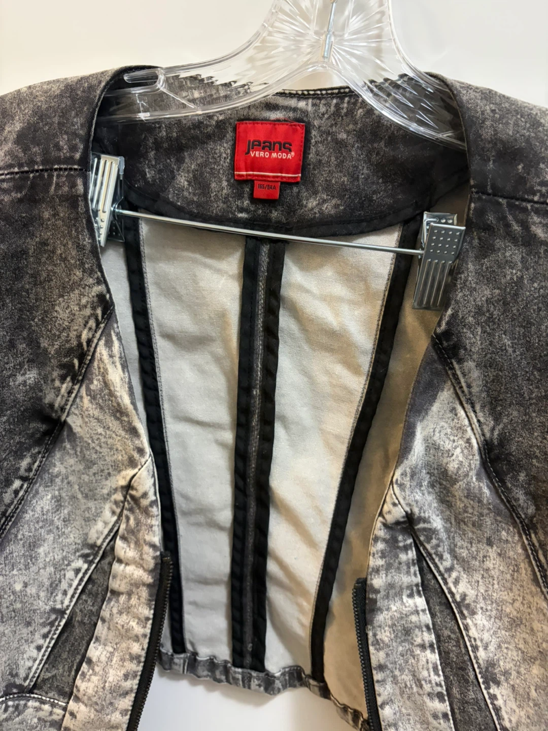 Vero Moda Acid Wash Denim Jacket