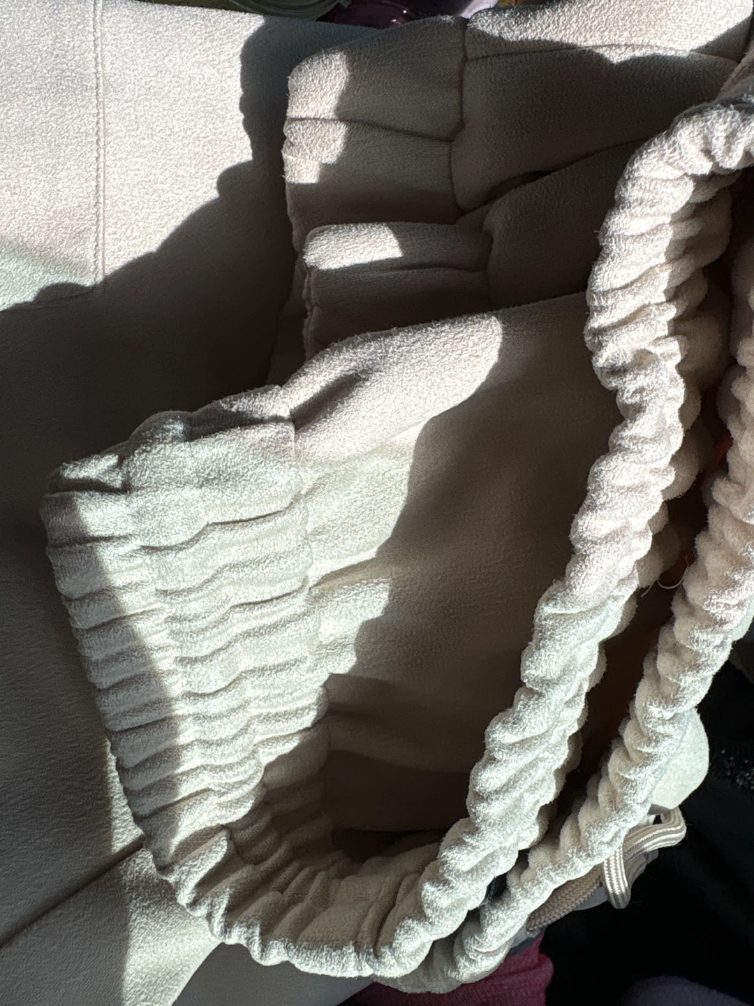 Zara Beige Joggers Size Medium