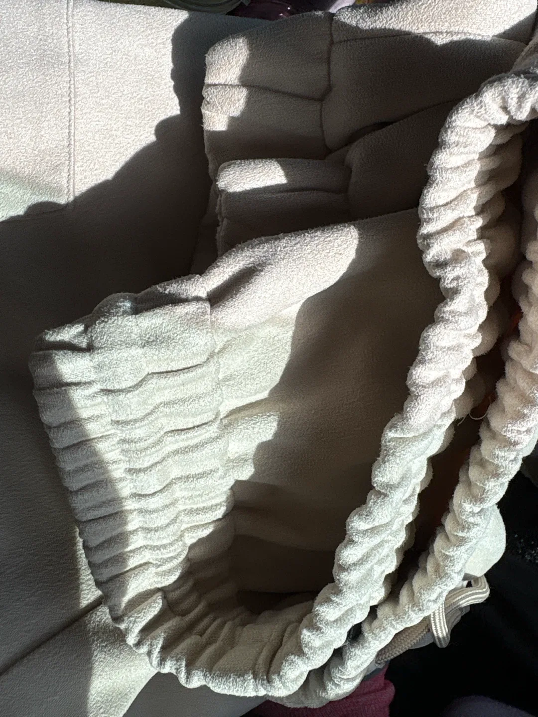 Zara Beige Joggers Size Medium