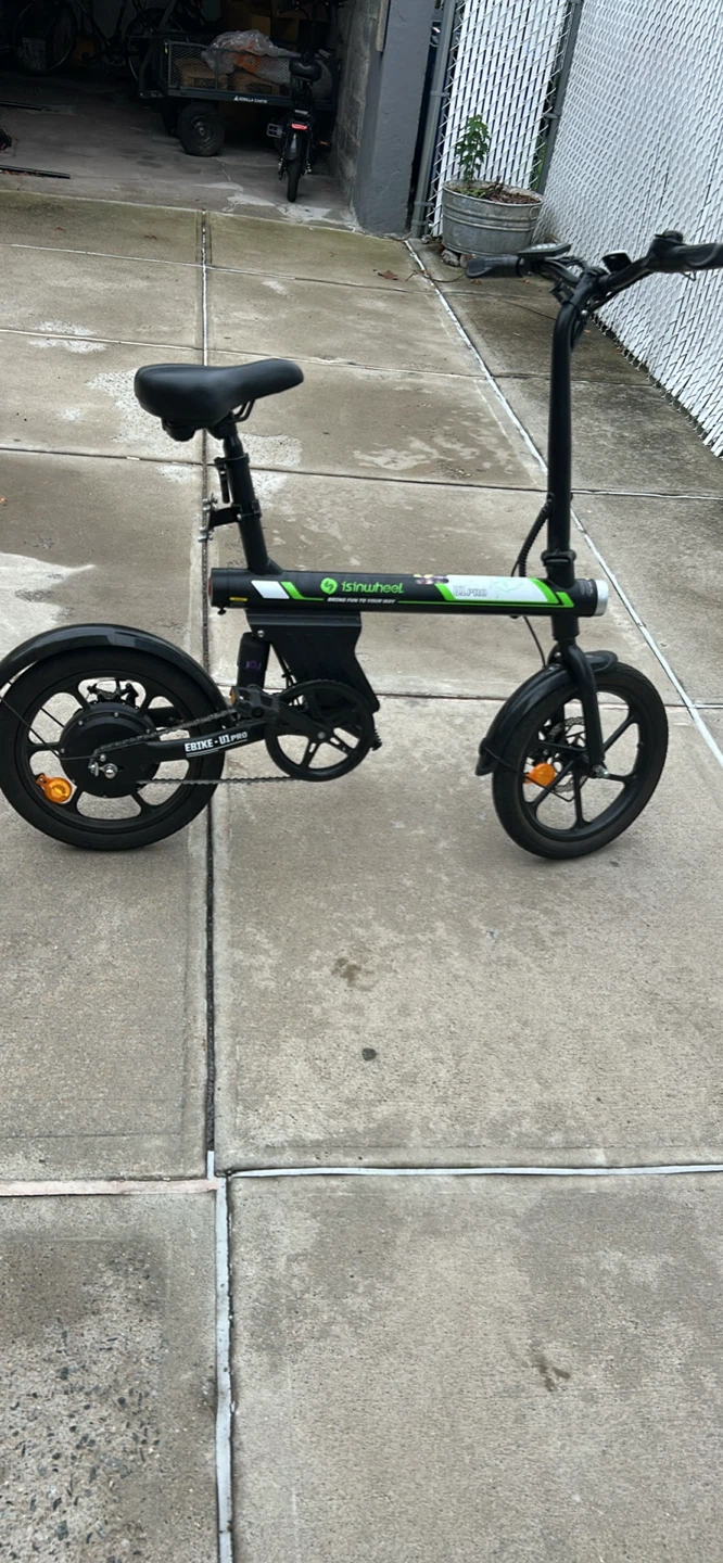 isinwheel U1 Pro Folding Electric Bike - photo 4
