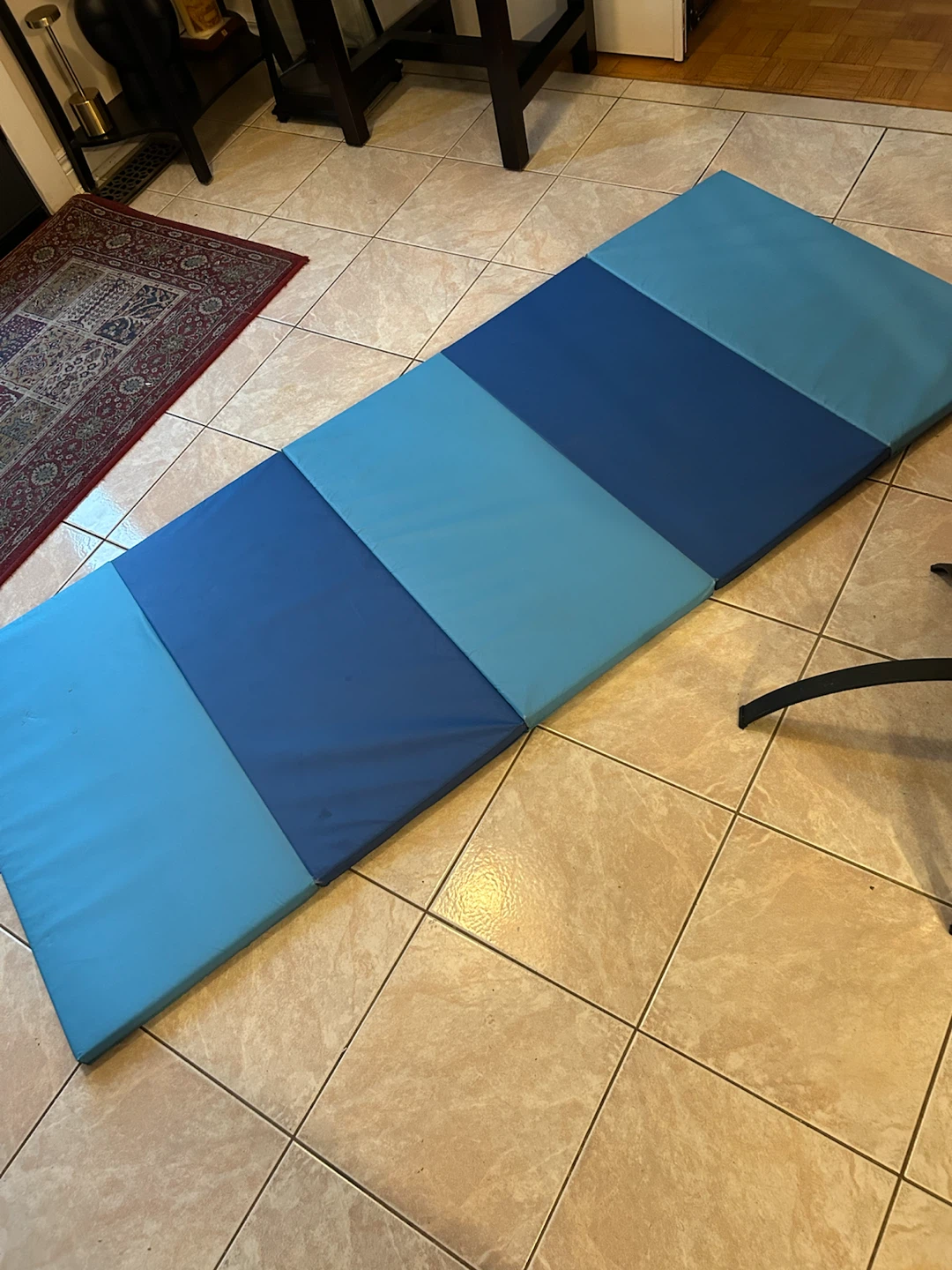 IKEA PLUFSIG folding gym mat