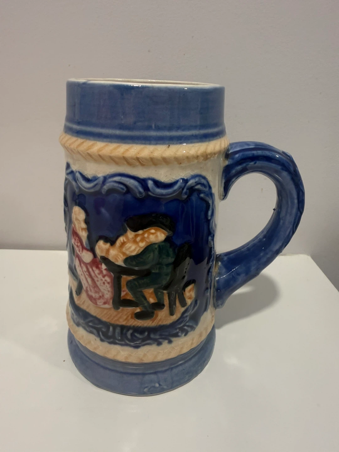 🏈Vintage Ceramic Beer Stein Made in Japan