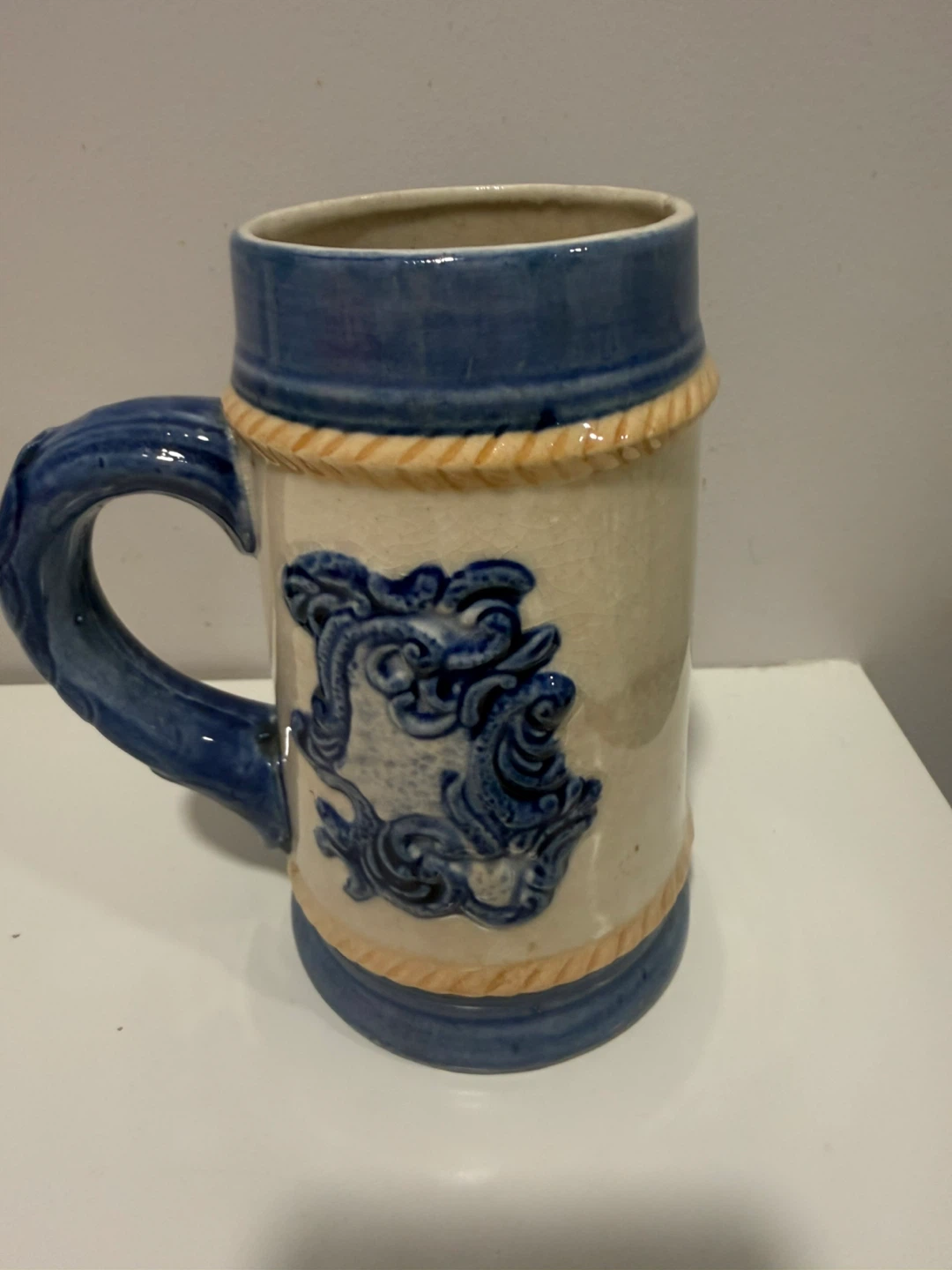 🏈Vintage Ceramic Beer Stein Made in Japan - photo 3