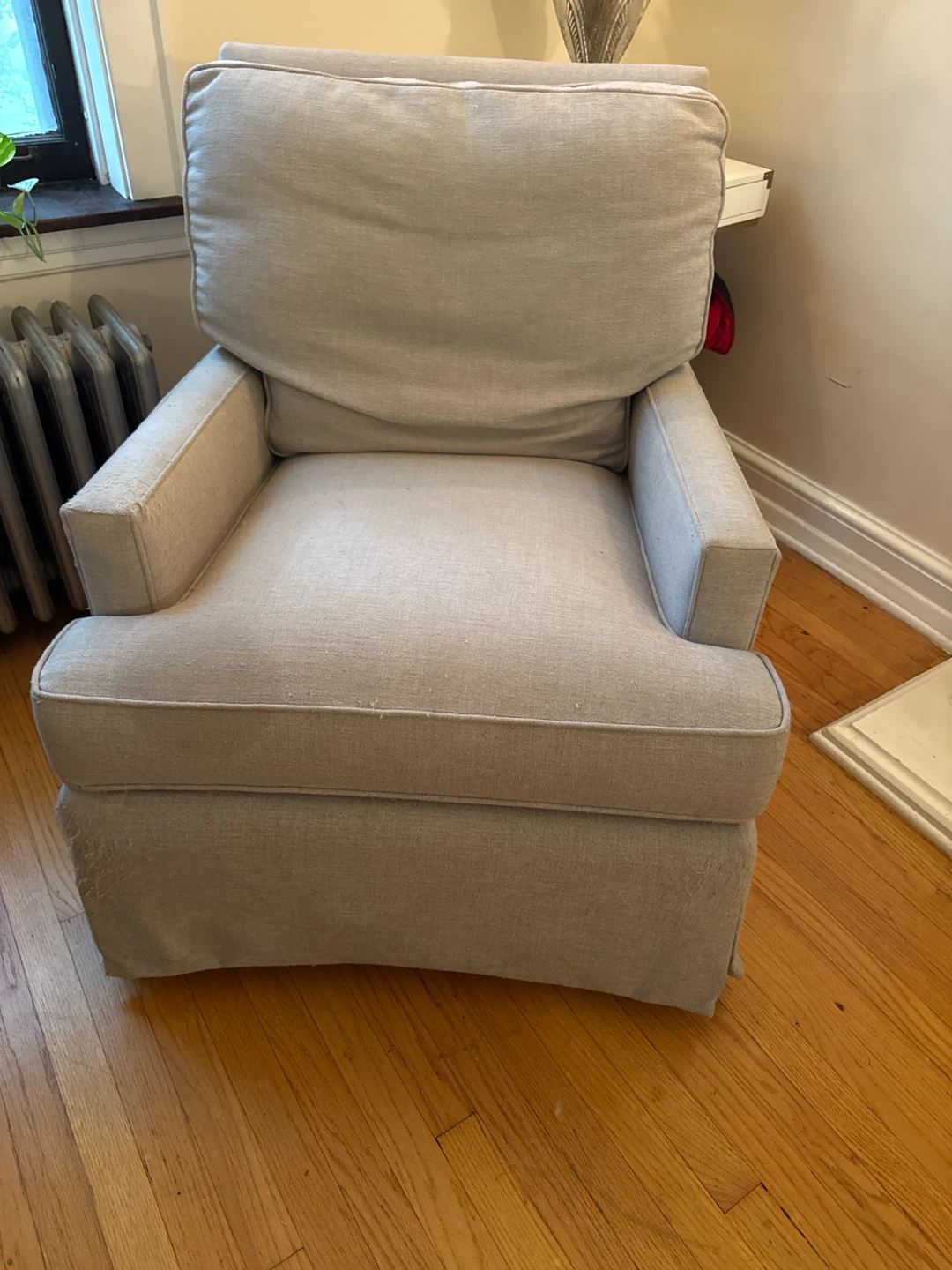 Slipcovered Armchair