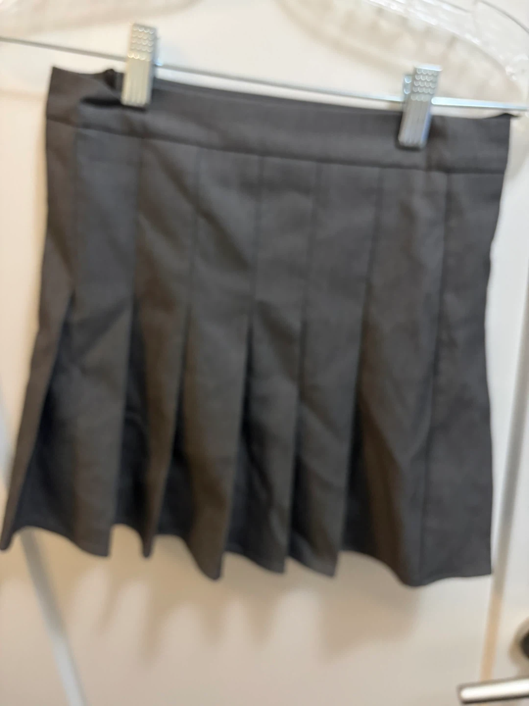 OUYAO Grey Pleated Skirt - photo 5