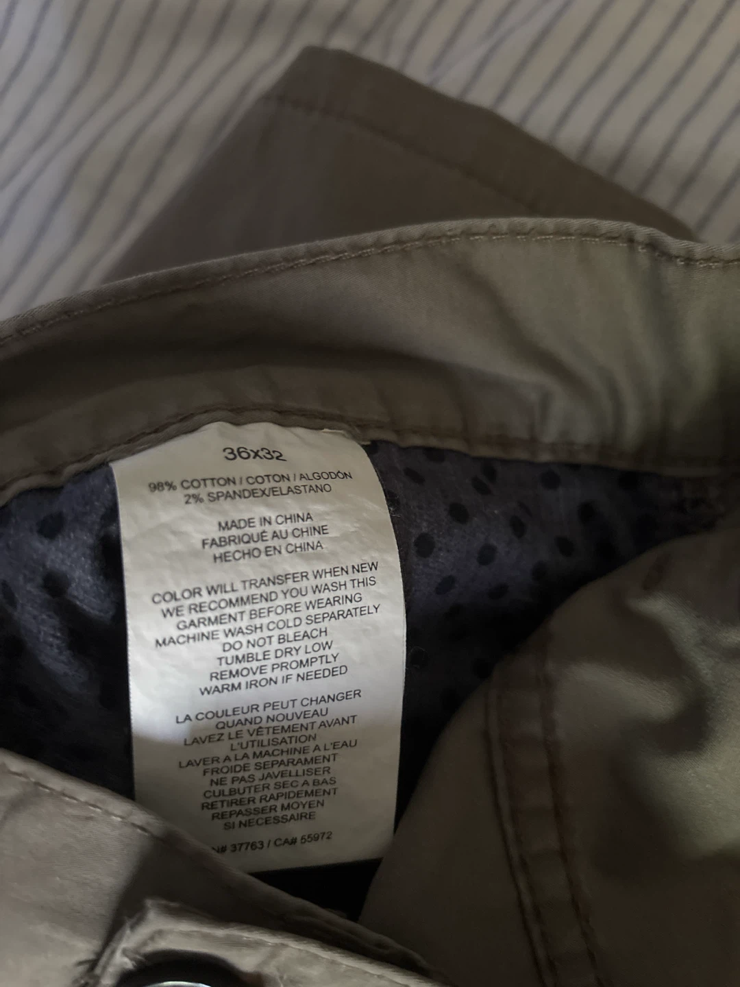 Two Pairs of Perry Ellis Slim Fit Pants - photo 3
