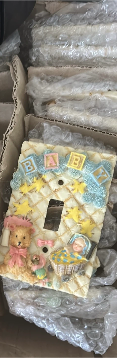 Baby Nursery Themed Light Switch Wall Plate🏈