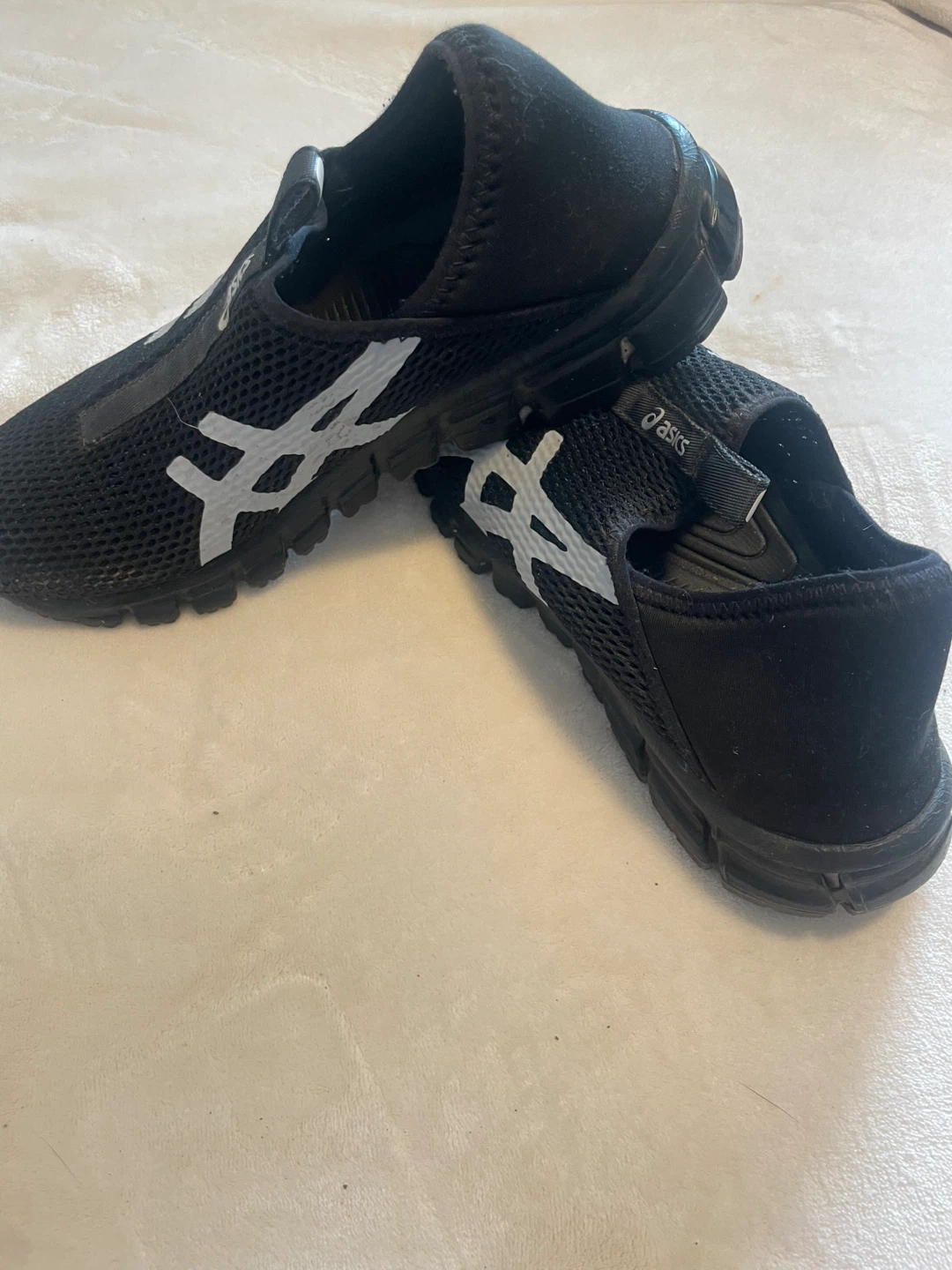 Asics Black Slip-On Shoes Size US 9 - photo 2