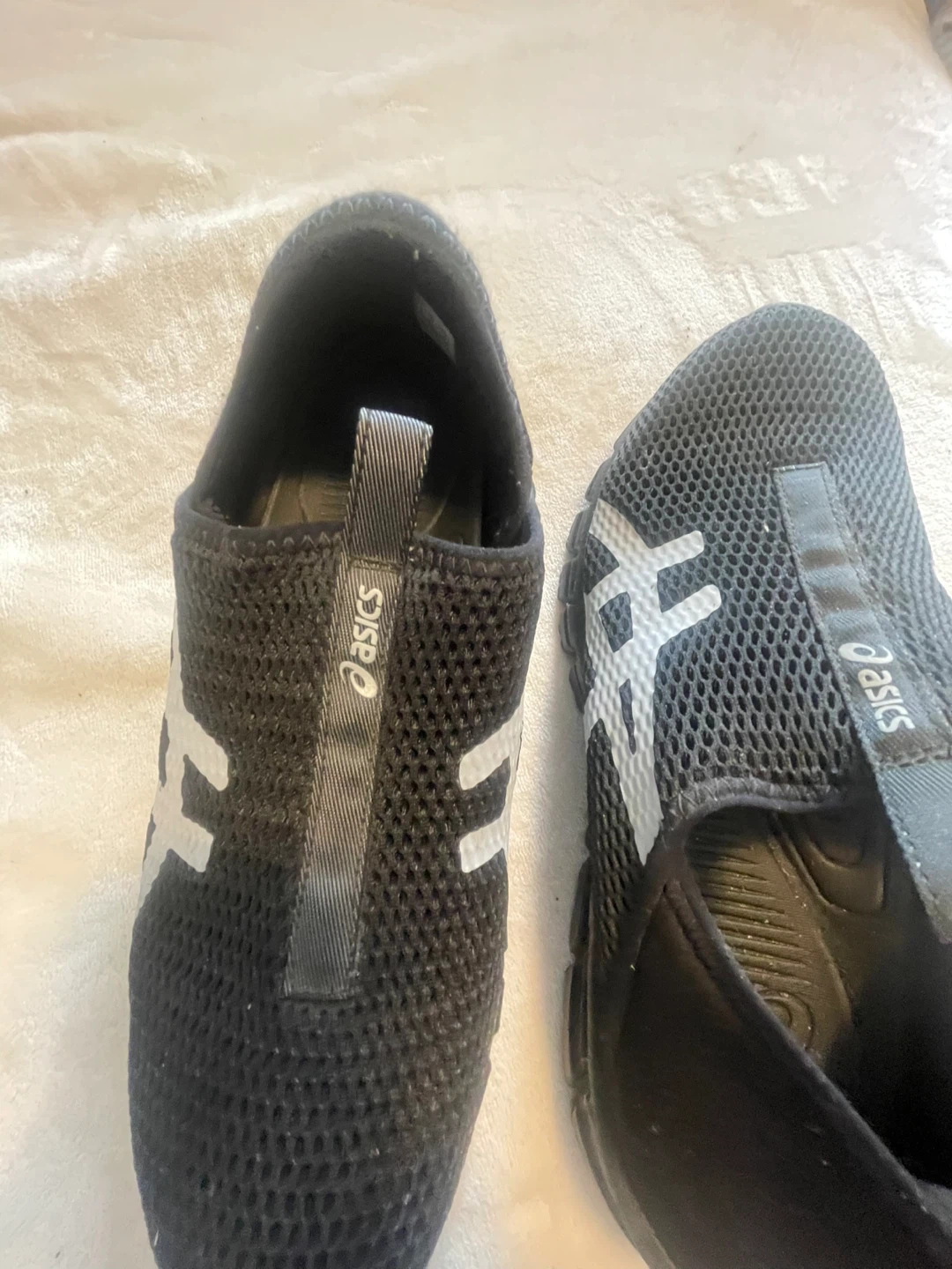Asics Black Slip-On Shoes Size US 9 - photo 4
