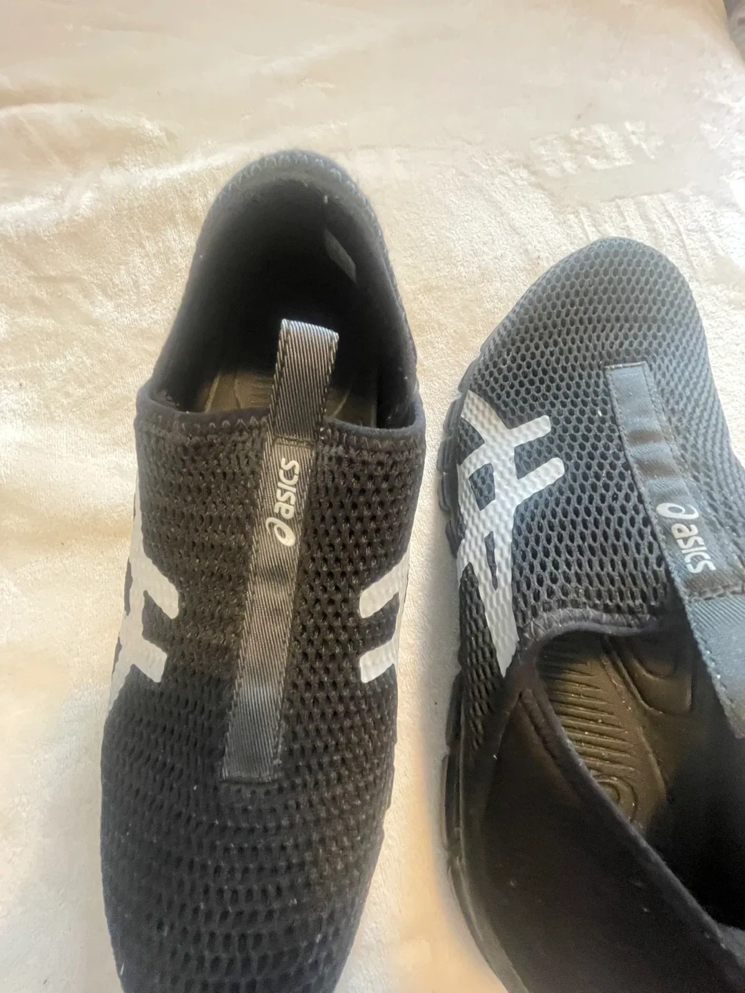 Asics Black Slip-On Shoes Size US 9 - photo 4