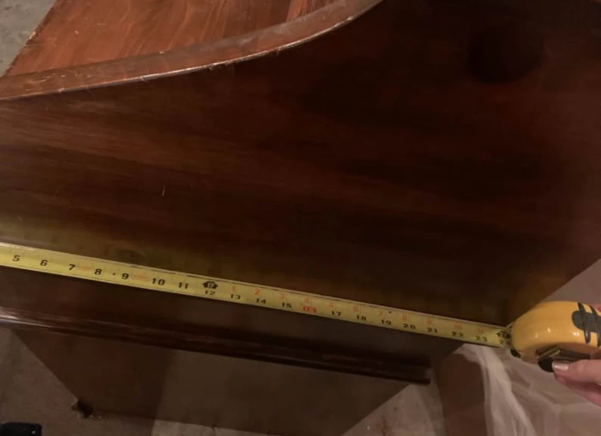 Antique Vintage Roll Top Desk - photo 5