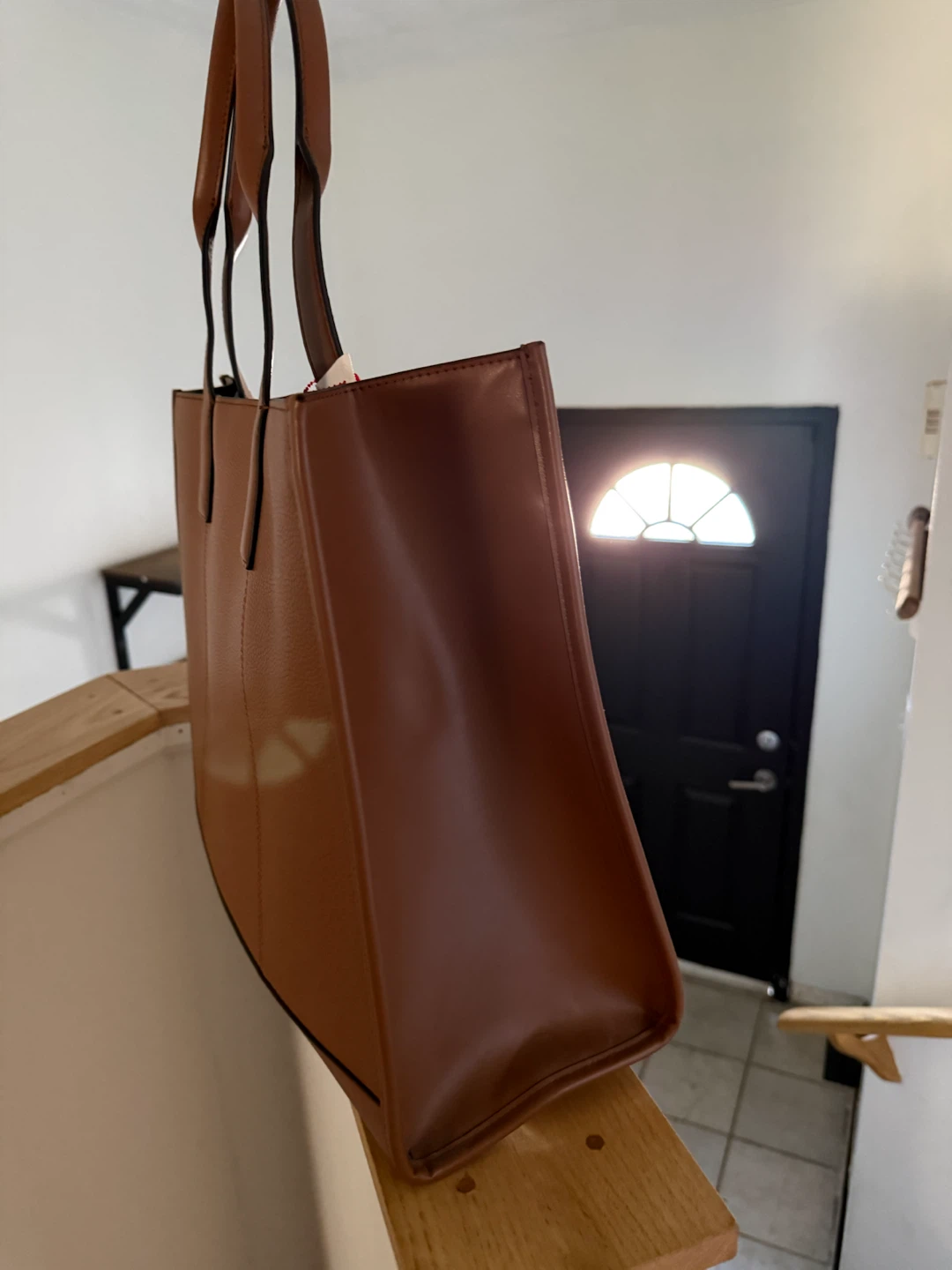 Michael Kors Brown Leather Tote Bag used for one hour - photo 2
