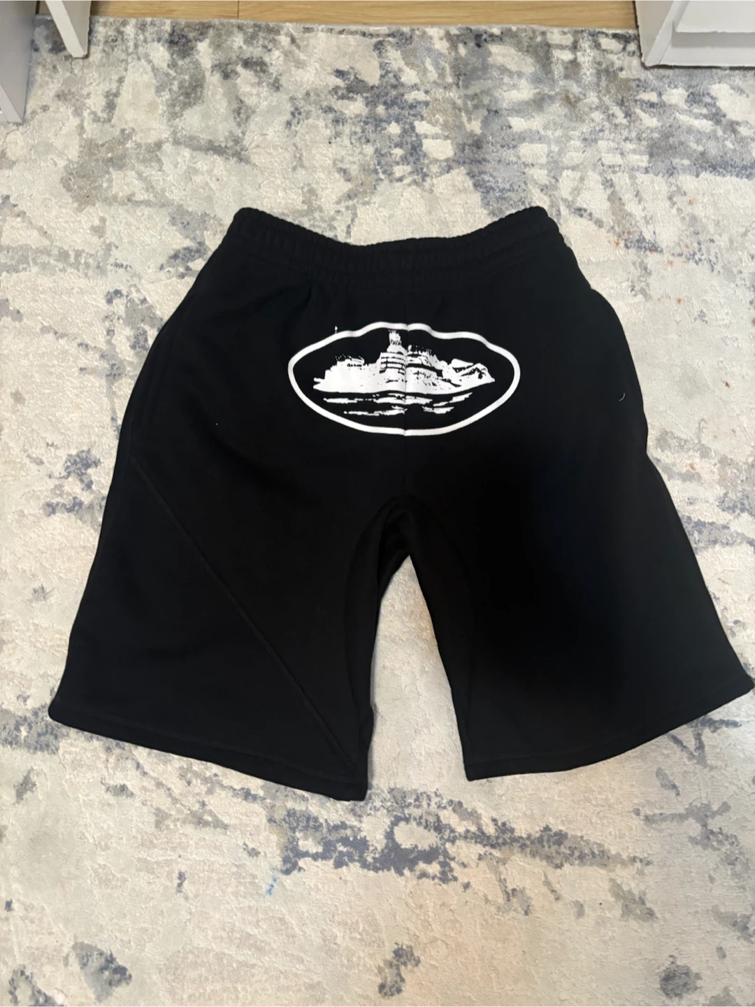 Authentic Black Sweatshorts