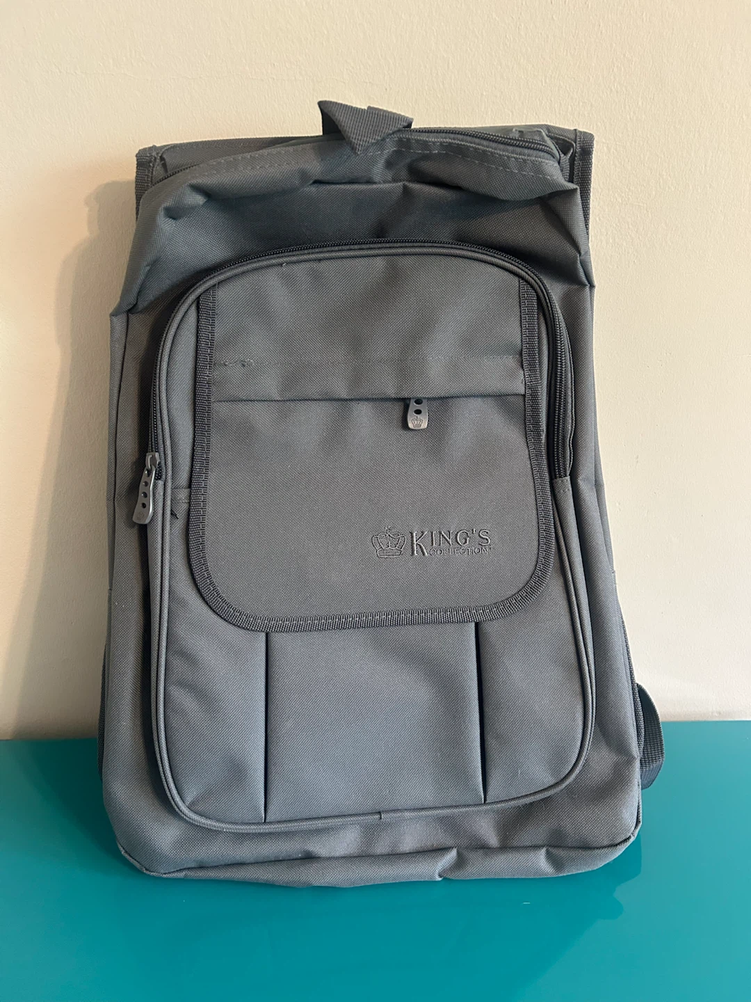 New King's Collection Grey Backpack