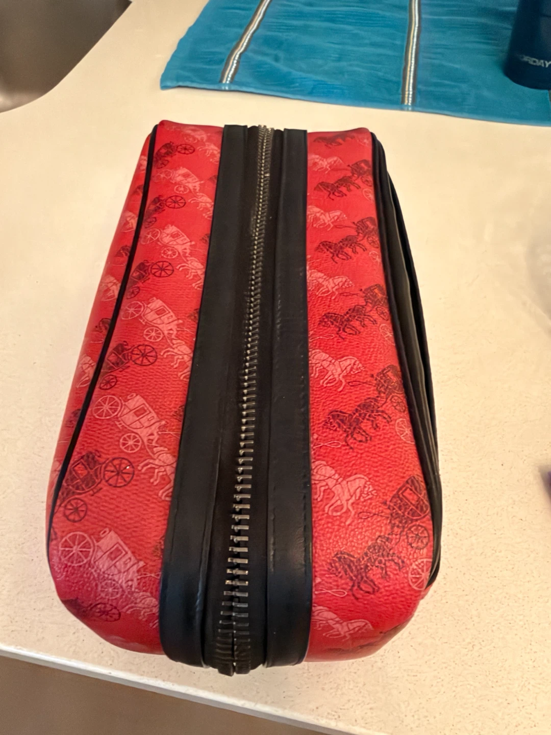 Coach Carriage Print Toiletry Bag - photo 2