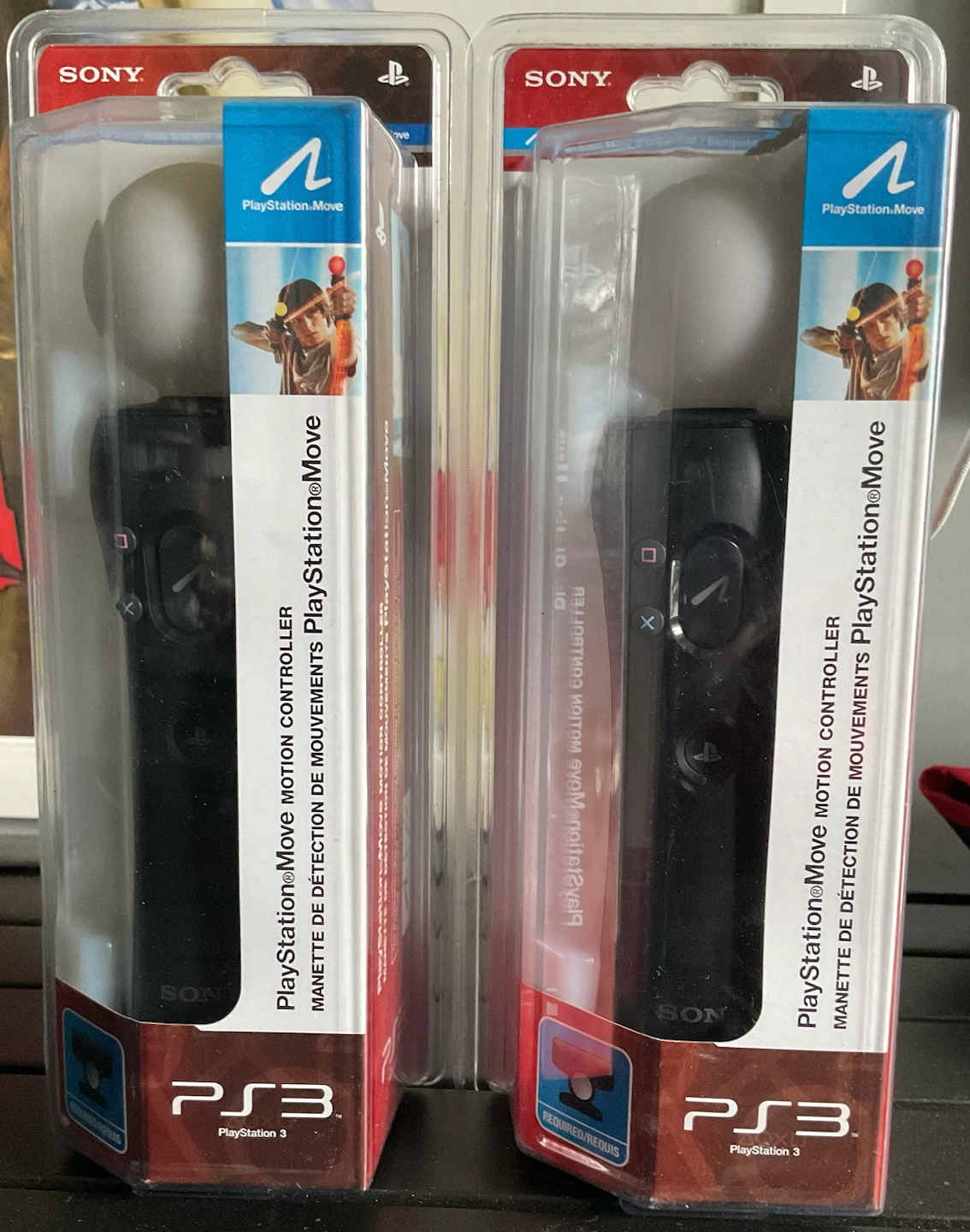 Two New Sony PlayStation Move Motion Controllers