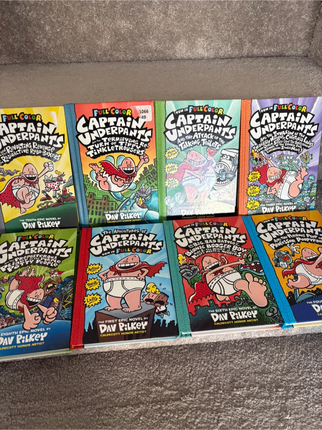 🏈 Captain Underpants Book Collection hardcovers - photo 2