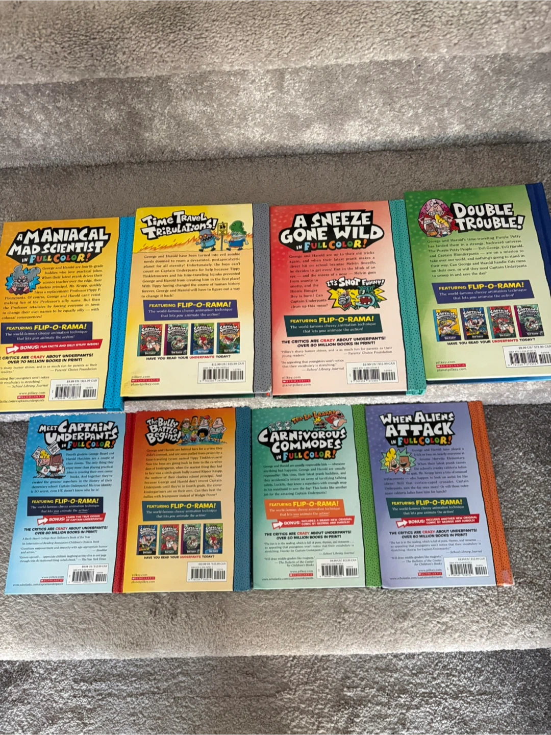 🏈 Captain Underpants Book Collection hardcovers - photo 3