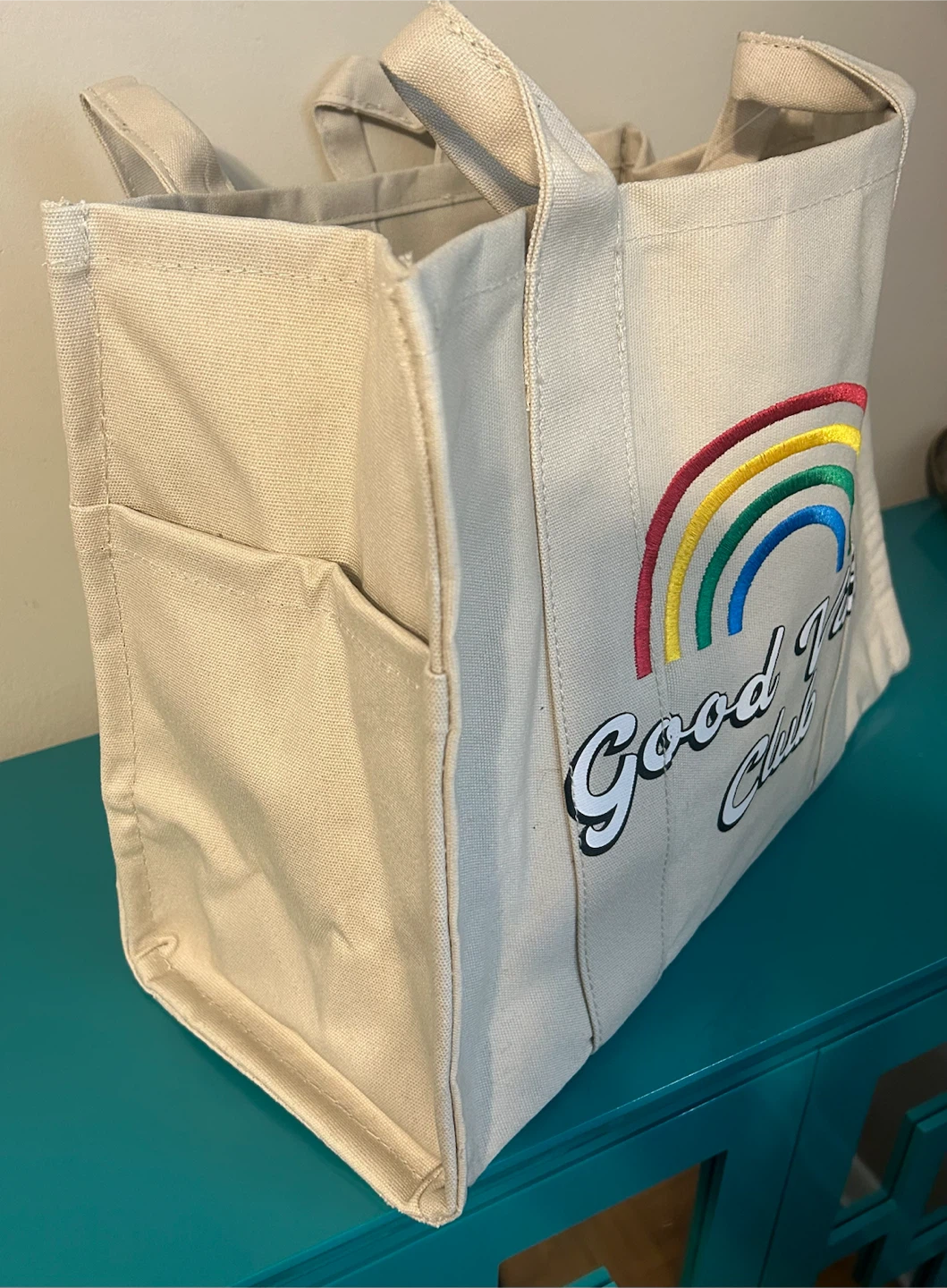 New Good Vibes Club Canvas Tote Bag - photo 5