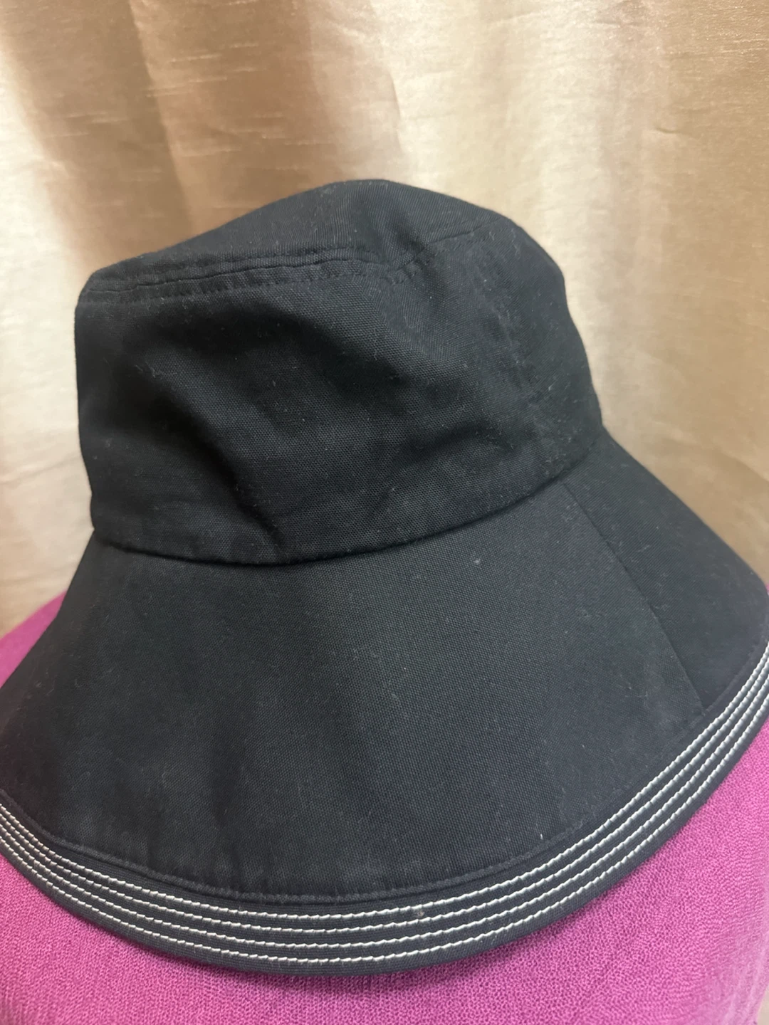 🏈a.v.v Michel Klein Black Bucket Hat - photo 3