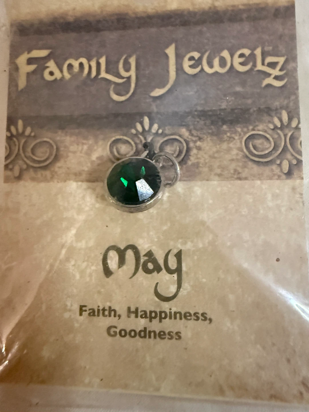 Family Jewelz May Birthstone Charm