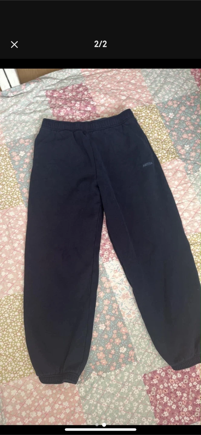 Aritzia mega raglon sweat set admiral - photo 2
