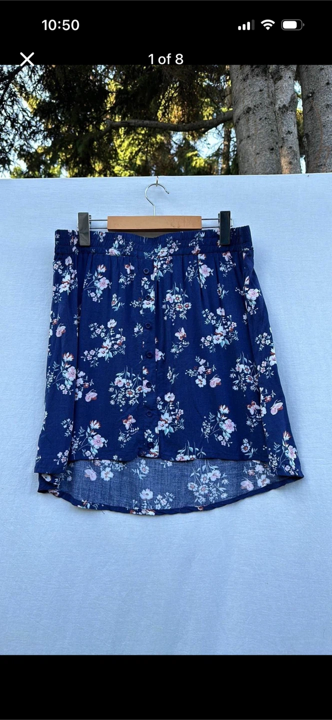 Kismet Floral Mini Skirt