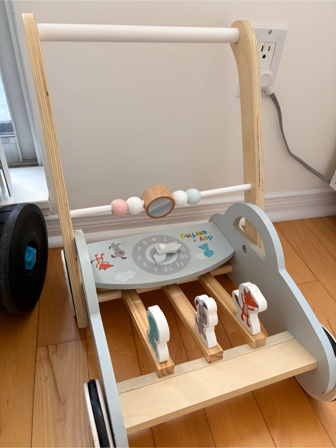 Wooden Activity Baby Walker