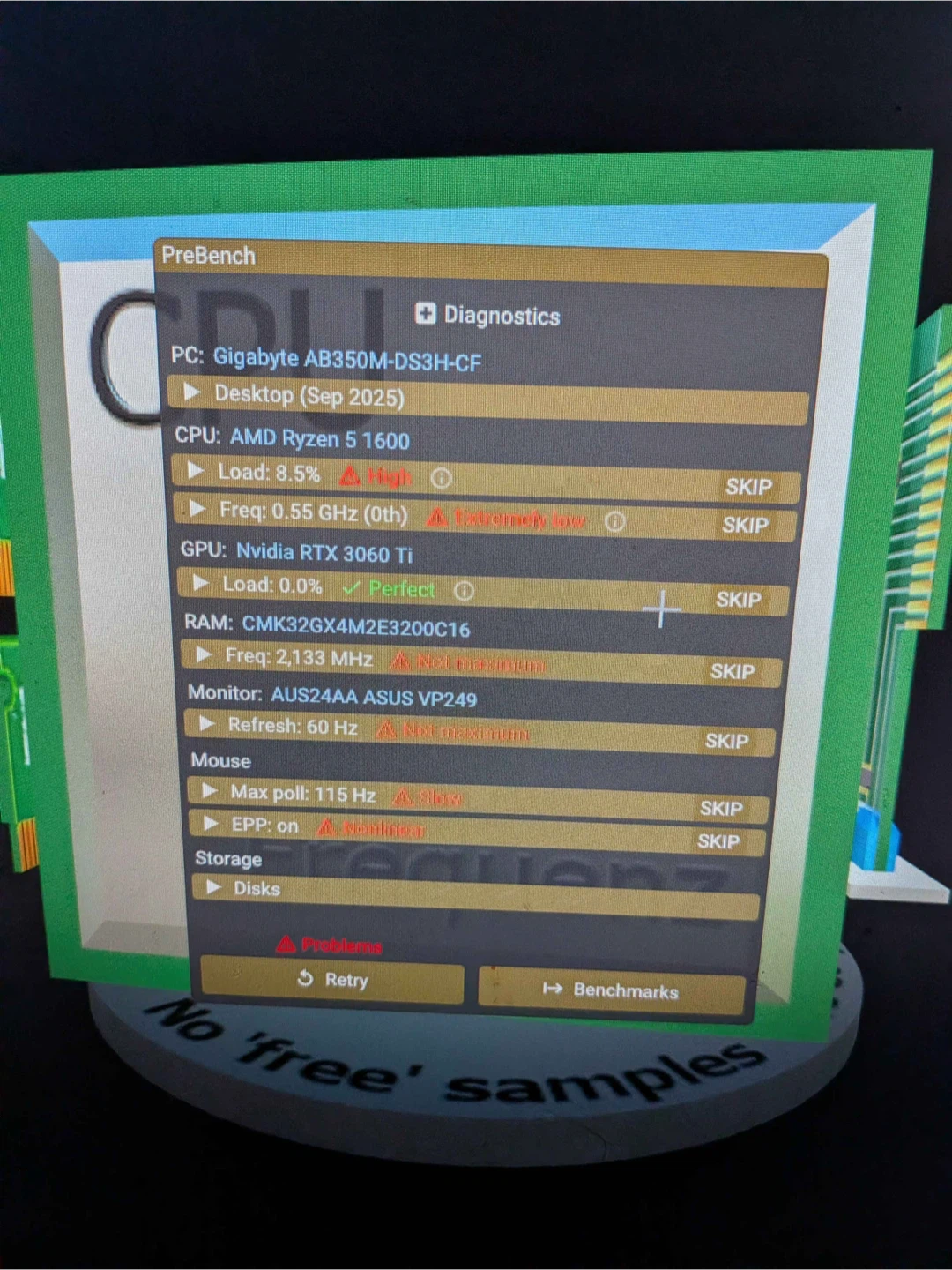 AMD Ryzen 5 1600 CPU with Cooler - photo 2