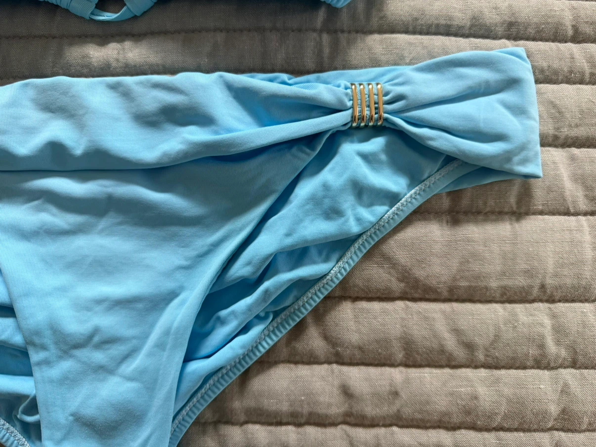 Melissa Odabash Grenada Light Blue Halter Bikini - photo 4