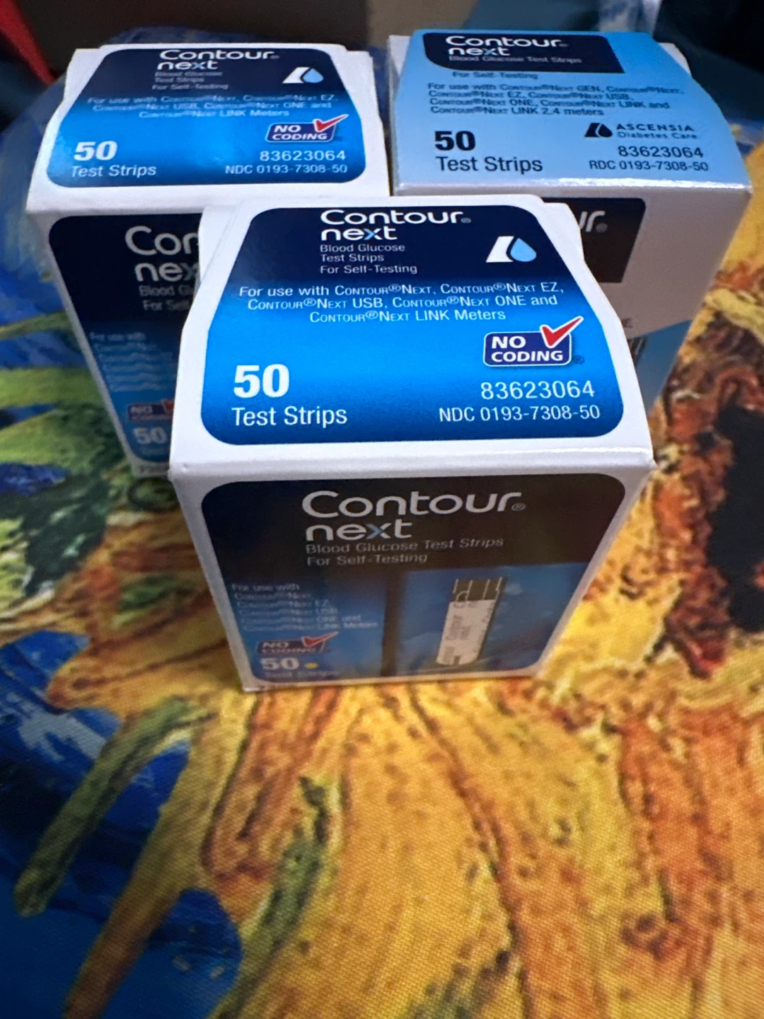 🏈 Contour Next Blood Glucose Test Strips