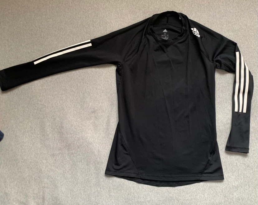 Adidas Hockey Aeroready Long Sleeve Shirt - Size Medium 🏈