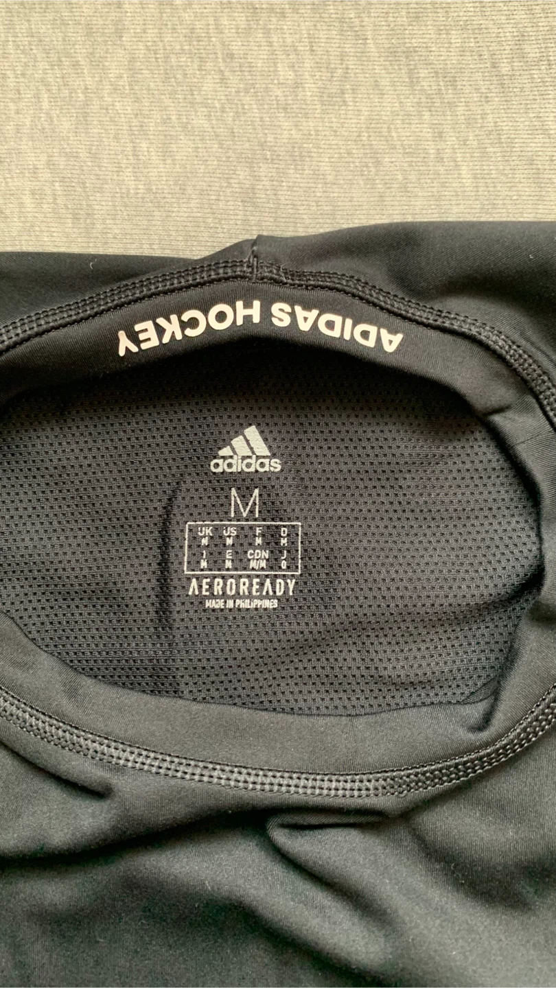 Adidas Hockey Aeroready Long Sleeve Shirt - Size Medium 🏈 - photo 3